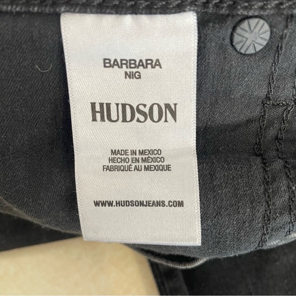 Hudson Night Sky Wash Black Barbara High Rise Bootcut Jeans 37466 - Picture 8 of 13